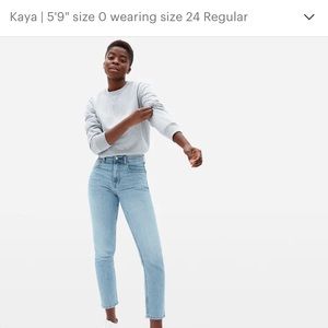 Like NEW Everlane Japanese Denim Cheeky Jean Sky Blue Wash Regular 29
